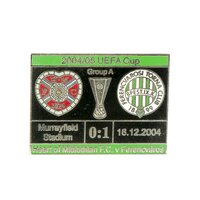 UEFA-kupa 2004/2005, Heart of Midlothian FC–FTC kitűző