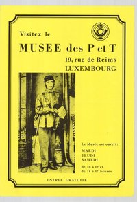 Kiállítási plakát - Luxemburgi postamúzeum, é.n.