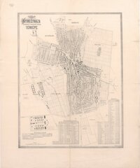 Nyíregyháza rendezett tanácsú város térképe