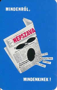 Népszava kártyanaptár 1978